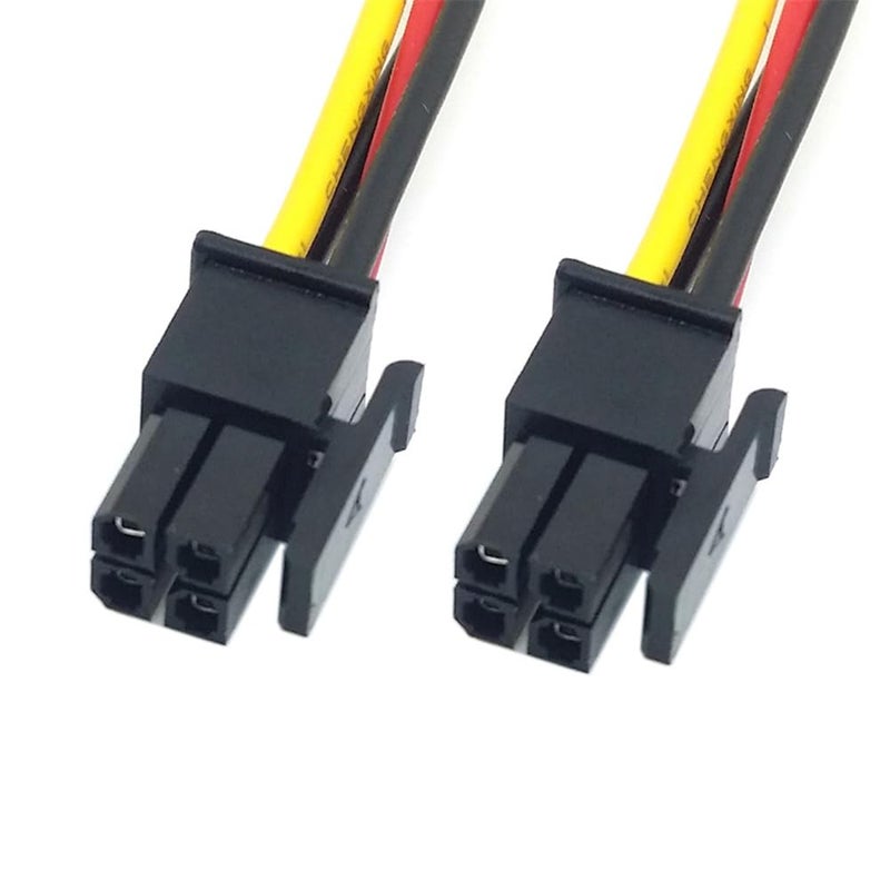 xiwai ATX Power Cable for Molex Micro Fit Connector 4Pin Male to 4-pin Male Power 12V Cable 60cm 20AWG Pitch=3.0mm - Image 5